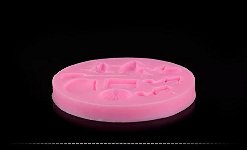 Topnew-Candy Cavity Silicone Chocolate Mold Candy and Gummy Moulds Halloween Supplies H1634 N5