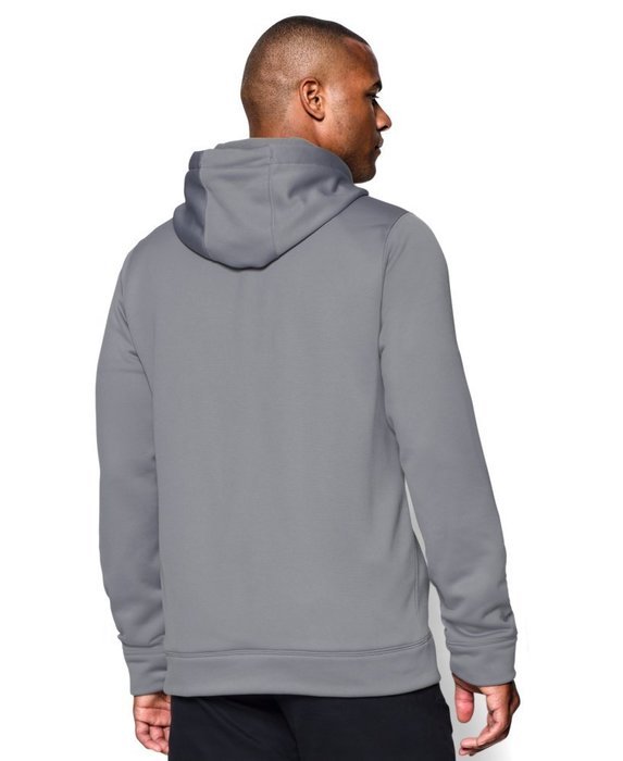 Under Armour Men's UA Storm MTN Big Logo Hoodie Small Steel N30
