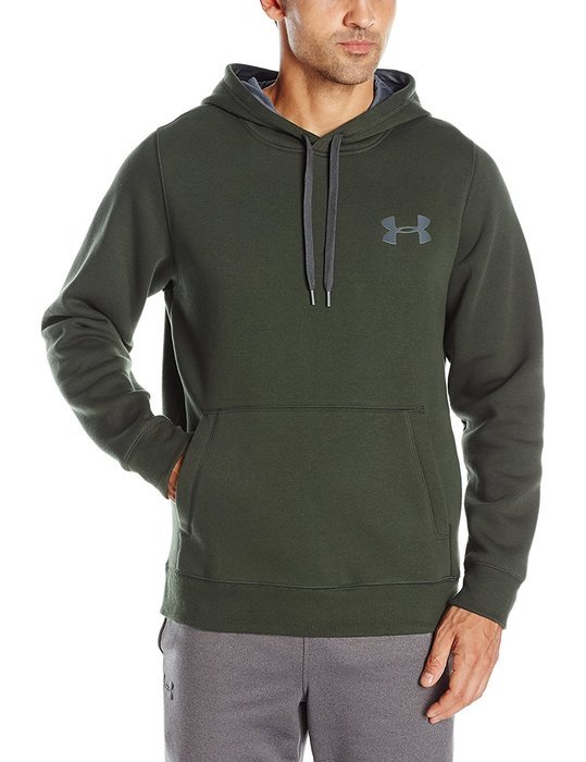Under Armour Men's UA Storm MTN Big Logo Hoodie Small Steel N31