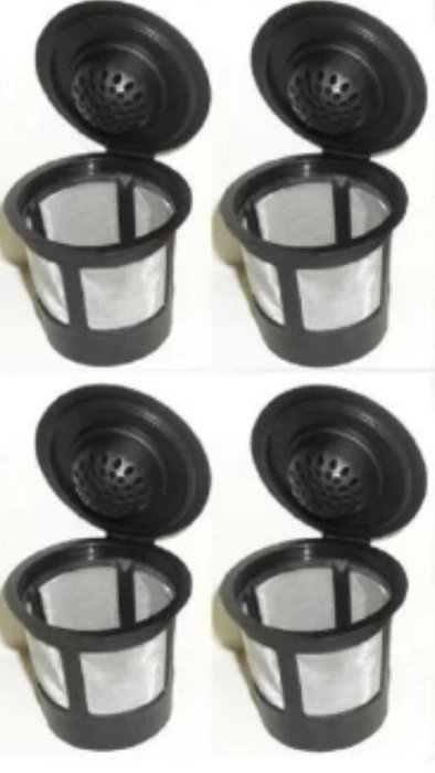 Pack of 4 ValueCafe Coffee Filter Replacement for Keurig Home Single Cup Brewing Systems, Pack of 4 - NOT for... N3