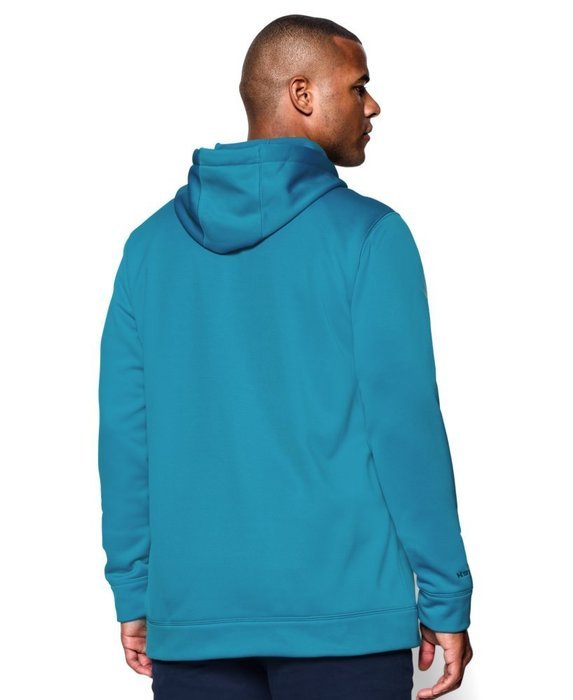 Under Armour Men's UA Storm MTN Big Logo Hoodie Small Steel N32