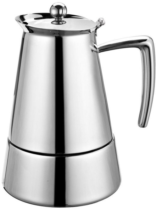 Cuisinox Barista 4 Cup Espresso Coffeemaker, Silver