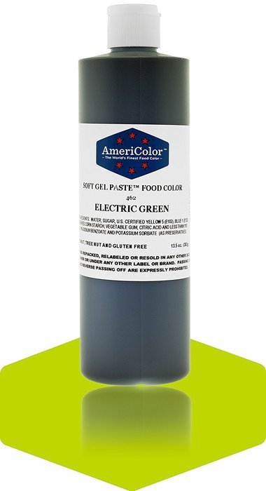 Americolor Food Color Electric Green 13.5 Oz