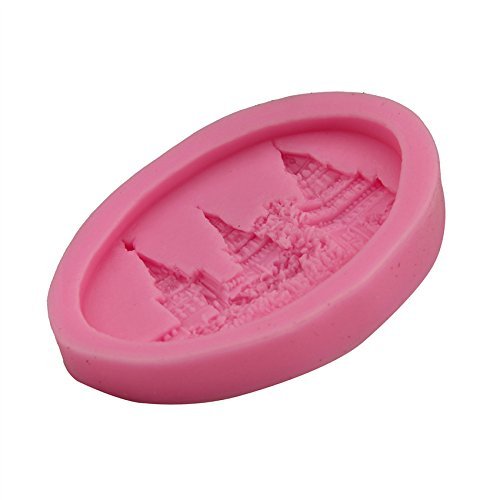 Let'S Diy Castle Model Molds for Fondant Sugar Jello Jelly Ice Soap Cake Decorating Tools Silicone Moulds N2