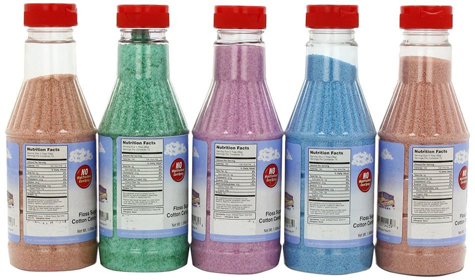 Great Northern Popcorn Company 8510 Cotton Candy Floss 5 Pints N2