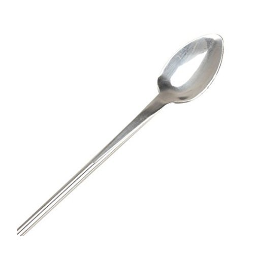Spoon - SODIAL(R) 12'' Bar Spoon Cocktail Mixing Spoon, Stainless Steel N6