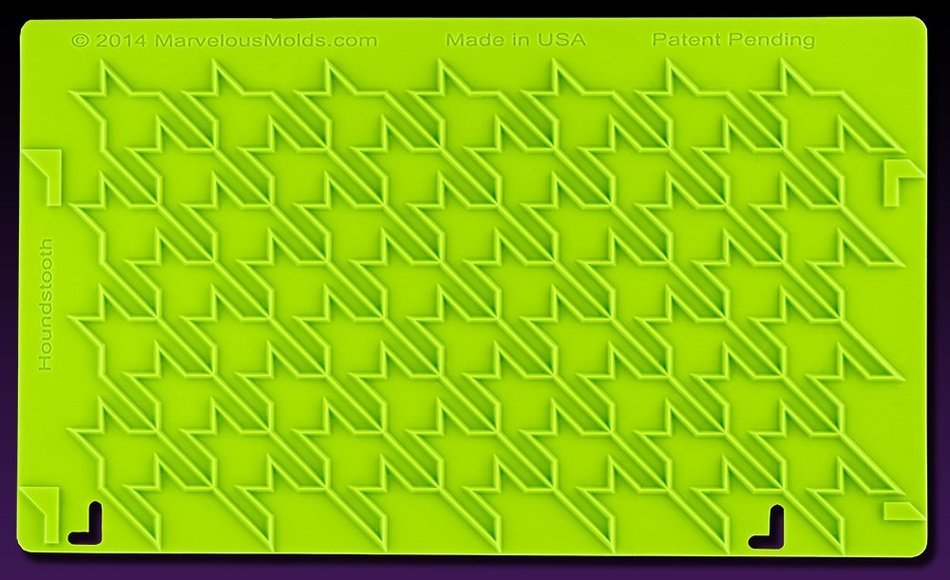 Houndstooth Silicone Onlay N2