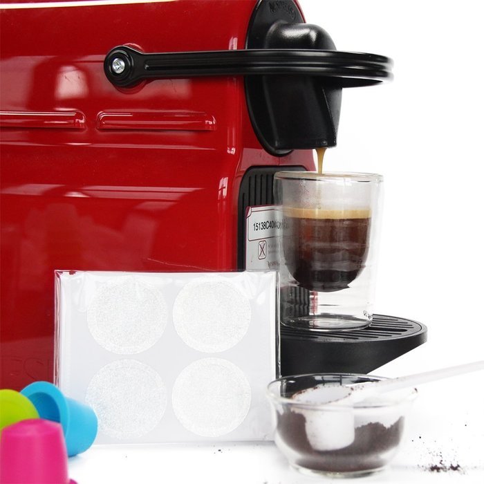 120 pcs Empty Disposable Nespresso Coffee Caspules (White) N8