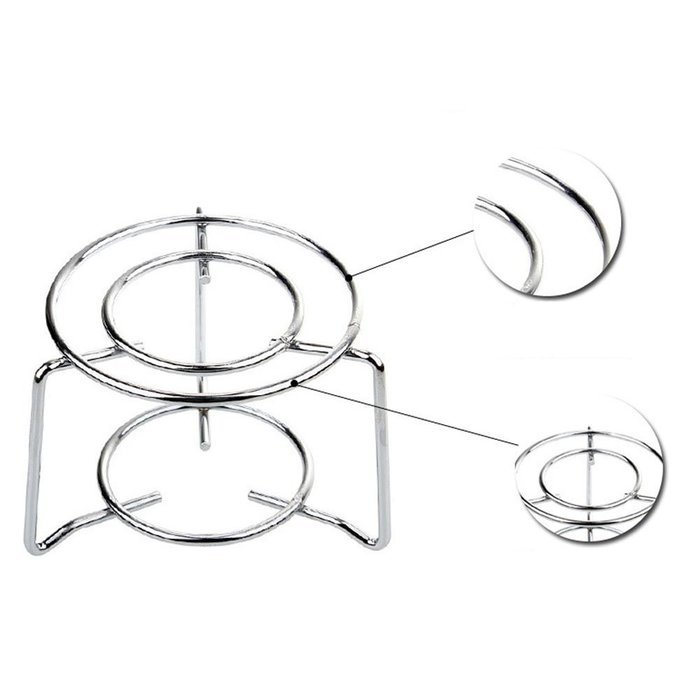 XH&reg; Alcohol Burner Spirit Stove with Stainless steel round frame, original stovetop coffee maker for Mocha Turkish... N3