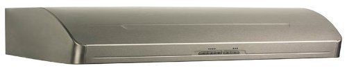 Broan E66142SS Elite Ultra Quiet Range Hood, 42-Inch, Stainless Steel