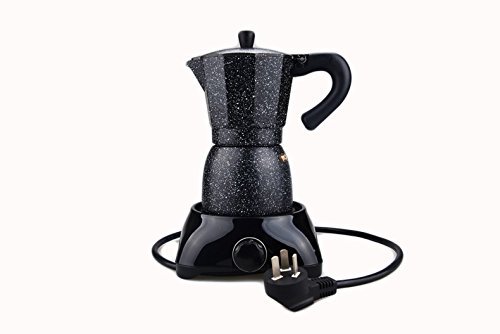 BOSON PRODUCT 240ml Stovetop Moka Pot Aluminium Electric Coffee Espresso Maker With Stove Coffee Supplies Household... N3
