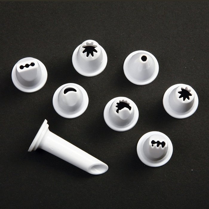Norpro 3566 Cupcake Injector Decorating Set, 9-Piece N3