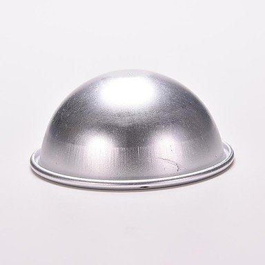 Y&XL&H 1 PCS DIY Hemisphere 3D Stainless Steel Sphere Bath Bomb Half Round Cake Pan Baking Mold Pastry Mould N5