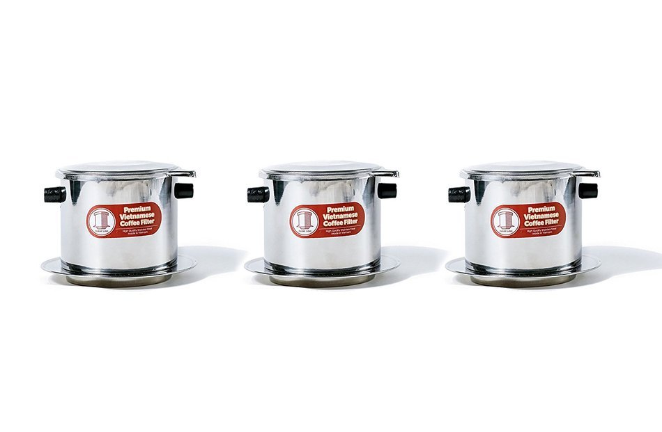 Vietnamese Coffee Filter Phin 11 Ounce (Large), Gravity Insert, One Cup N18