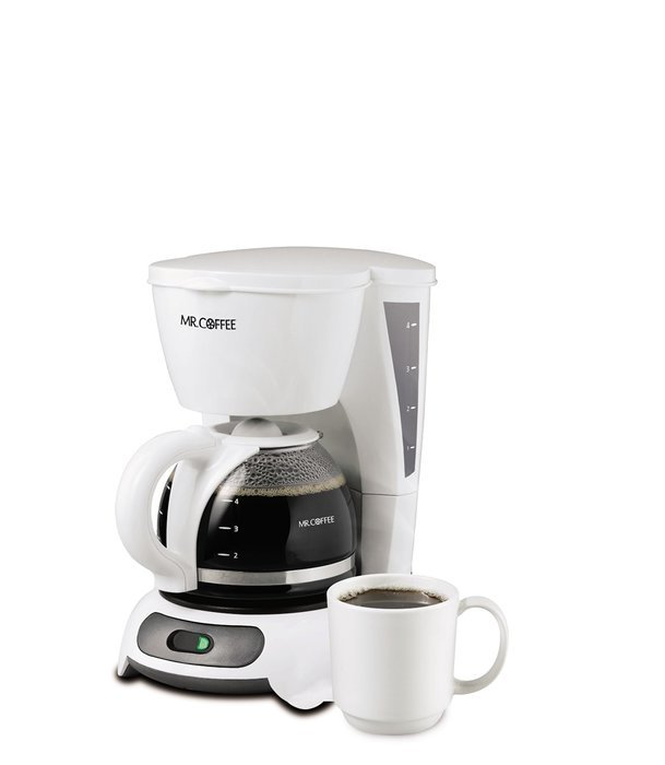 Mr. Coffee 4-Cup Switch Coffeemaker, Black, TF5 N5