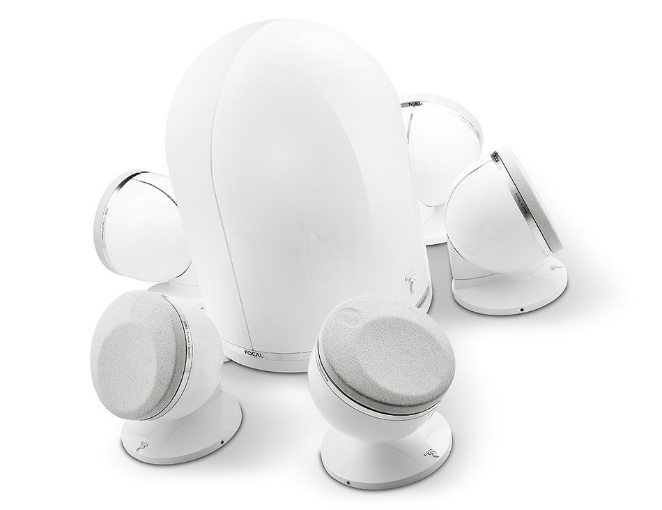 Focal - Dome 5.1 - 5.1 Speaker System - White N2