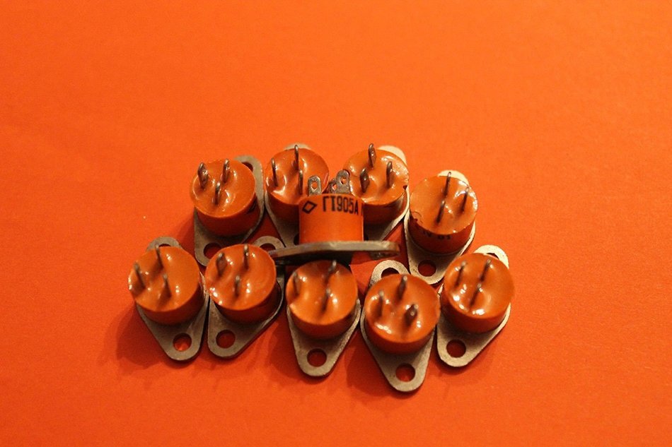 Transistors Germanium GT905A analogue AUY10, 2N3732, 2N2147 USSR 4 pcs