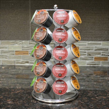 Coffee Pod K-Cup 35 Cup Capacity Storage Lazy Susan Base Carousel N2