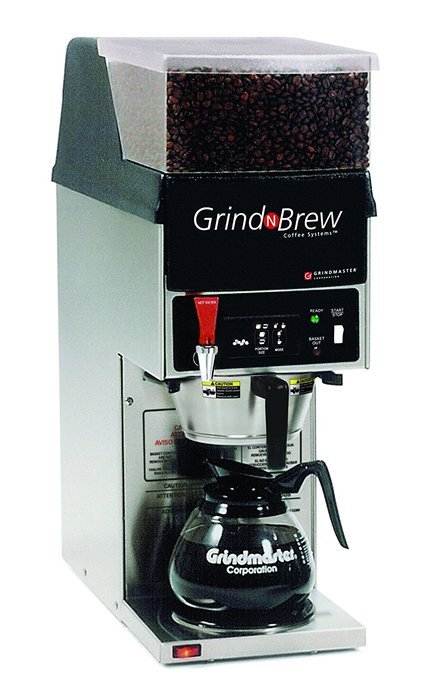 Grindmaster-Cecilware GNB-11H Grind and Brew Coffee System 3-Function Technology Decanter Brewer with 5.5-Pound...