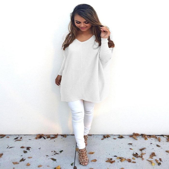 Casual Sweaters,Morecome Womens Long Sleeve Jumper Sweaters Coat N3