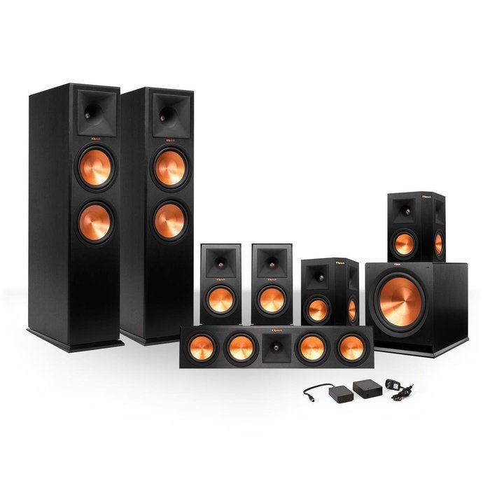 Klipsch 7.1 RP-260 Reference Premiere Surround Sound Speaker Package with R-112SW Subwoofer and a FREE Wireless...