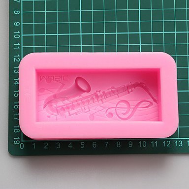 Sher Sax Chocolate Silicone Molds,Cake Molds,Soap Molds,Decoration Tools Bakeware N4