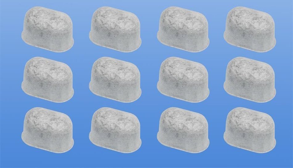 PureGreen WaterFilter 12-Replacement Charcoal Water Filters for Keurig Coffee Machines