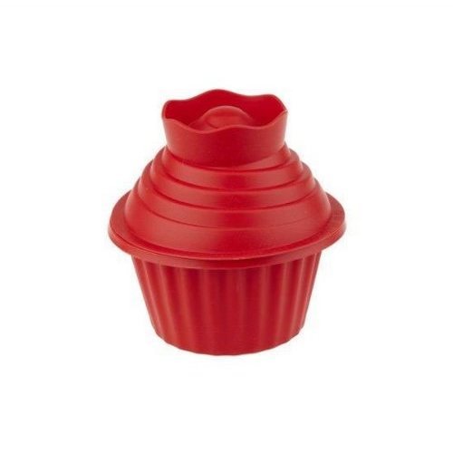 Generic Silicone Jumbo Giant Big Top Birthday Cupcake Cup Cake Mould Bake Baking Maker 3pcs N2