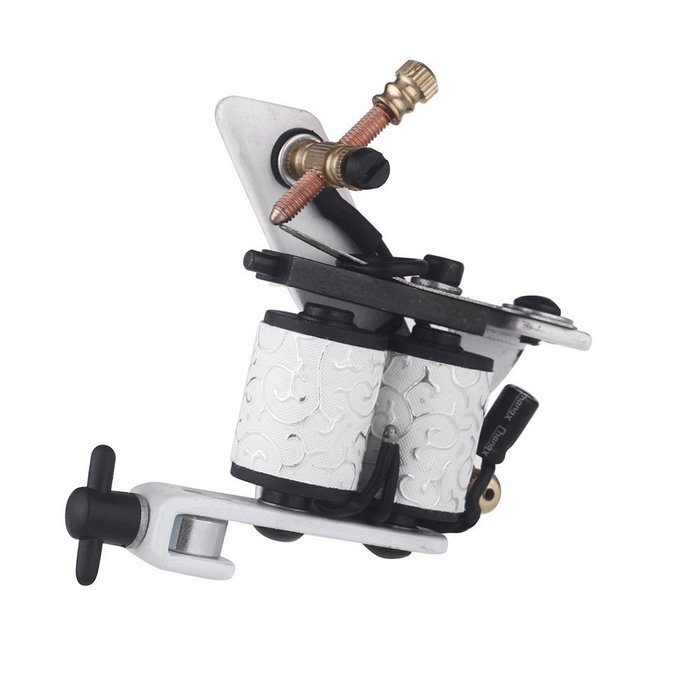 Skango(TM) Professional Permanent Tattoo Machine Gun for Shader Liner 10 Wrap Coils Multicolour Senior Cast Iron... N5