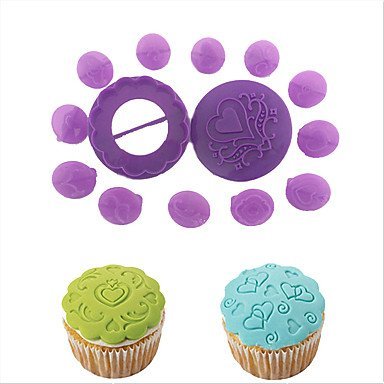 Y&XL&H 14-Piece lot Cupcake Decorating Set Pastry Plunger Cutters Cake Decoration Chocolate Sugarcraft Baking... N3