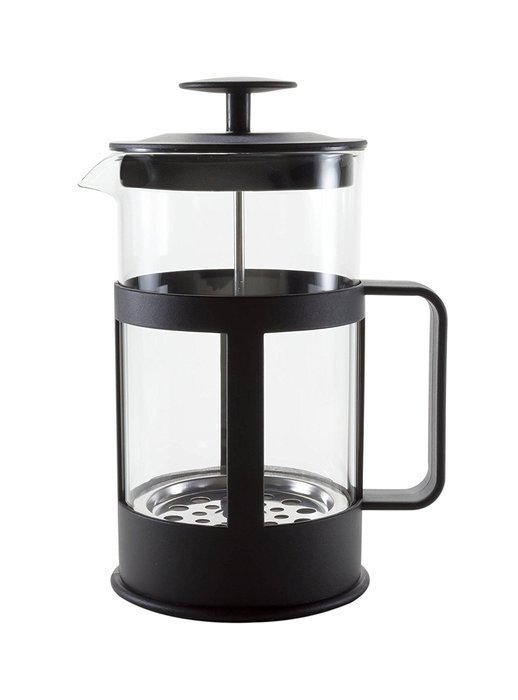 Bruntmor KRATER French Press W/ Heat Resistant Glass Carafe & Stainless Steel Double Screen Plunger Perfect Coffee... N22