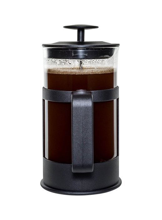 Bruntmor KRATER French Press W/ Heat Resistant Glass Carafe & Stainless Steel Double Screen Plunger Perfect Coffee... N23