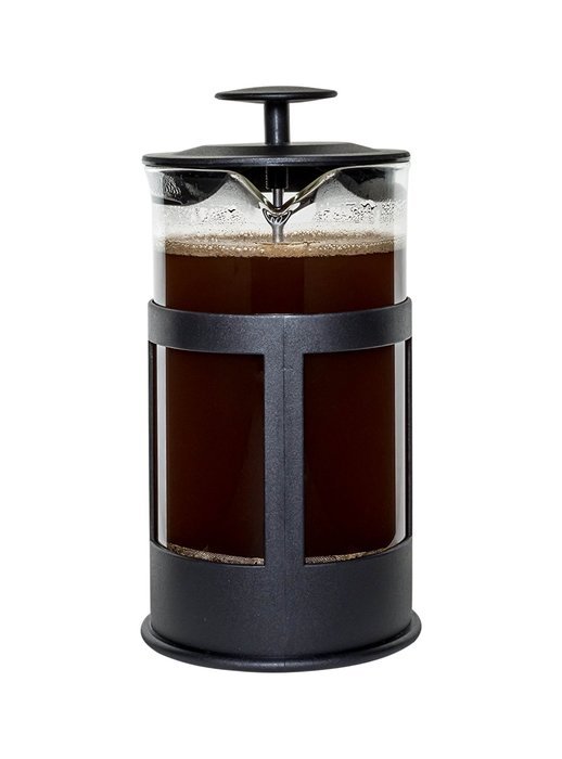 Bruntmor KRATER French Press W/ Heat Resistant Glass Carafe & Stainless Steel Double Screen Plunger Perfect Coffee... N24