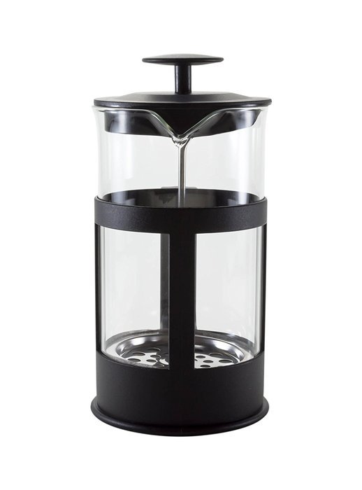 Bruntmor KRATER French Press W/ Heat Resistant Glass Carafe & Stainless Steel Double Screen Plunger Perfect Coffee... N25