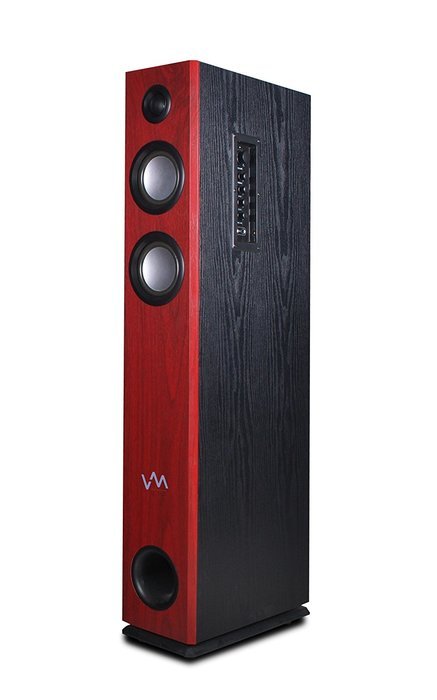 VM Audio EXAT31 Black Floorstanding Powered Bluetooth Tower Home Speakers Pair N5