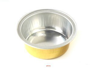KEISEN 1 4/5" mini Disposable Aluminum Foil Cups 15ml for Muffin Cupcake Baking Bake Utility Ramekin Cup 100/PK N2