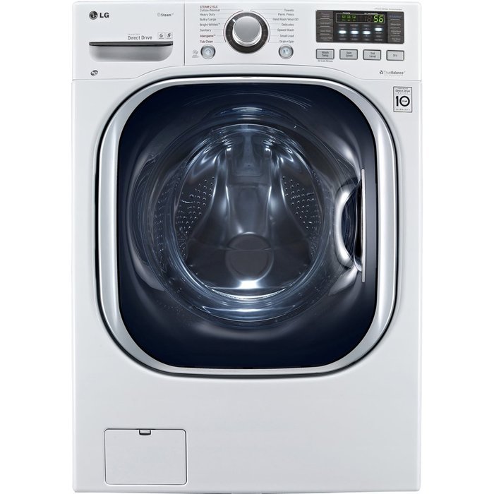LG WM3997HWA Ventless 4.3 Cu. Ft. Capacity Steam Washer/Dryer Combination with TurboWash, TrueBalance Anti-Vibration...