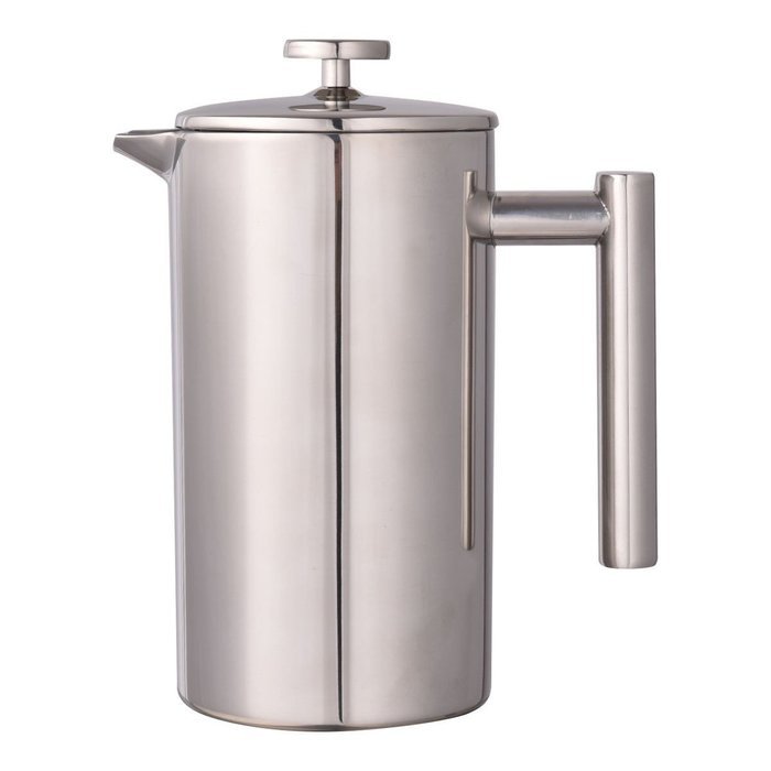 34 OZ Double Wall Stainless Steel Coffee Plunger 8-Cup French Coffee Press Maker N9