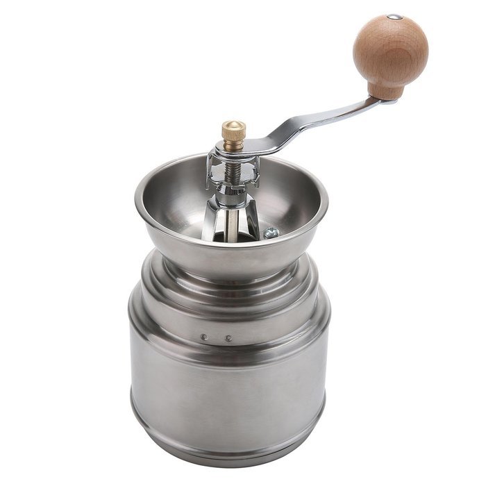 niceEshop(TM) Manual Coffee Grinder Coffee Mill Grinding Mill Pepper Grinder Bean Grinder with Cleaning Brush,... N4