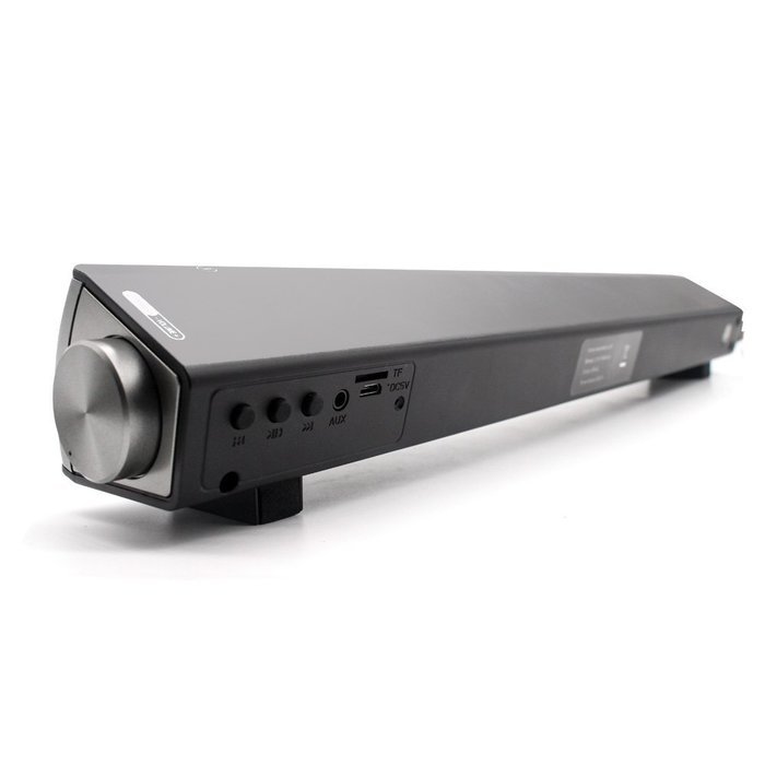 Rayhome Portable Mini TV Soundbar 10W with Subwoofer,Bluetooth Wireless Speaker with AUX Function (Black) N4