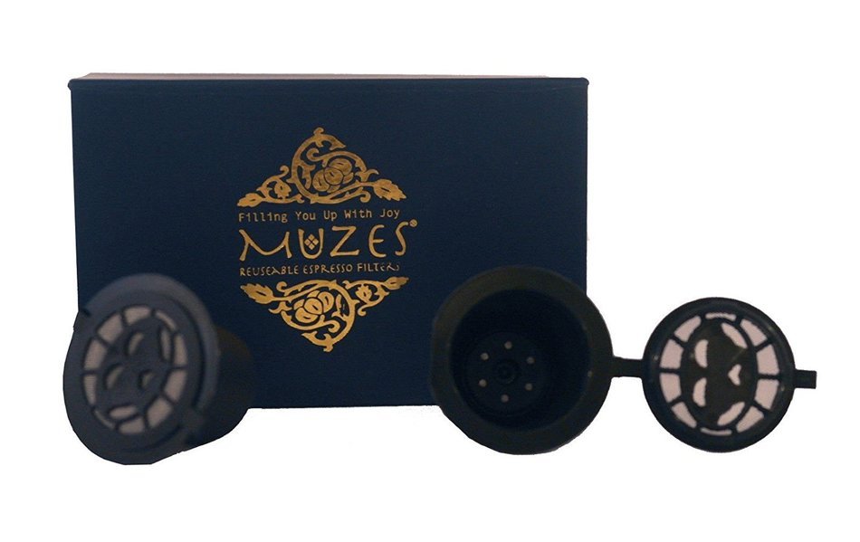 Muzes Refillable Nespresso Compatible Coffee Capsules - Reusable, Eco-Friendly, Money-Saving Solution for Delicious... N4