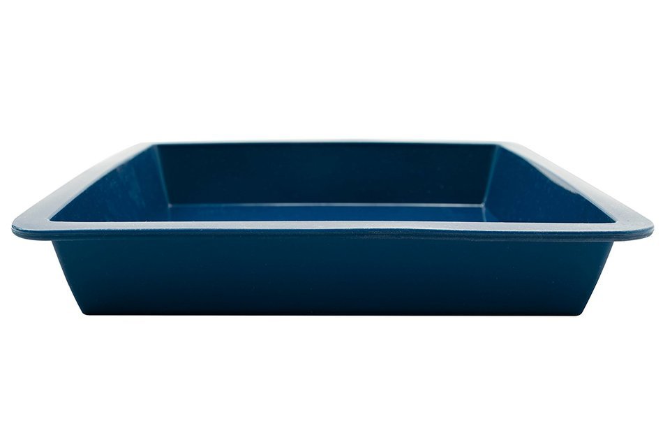 Marathon Housewares KW200013GR Premium Silicone Square Cake Pan, Green N20