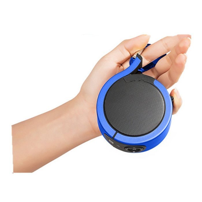Aamina Q1 Wireless Bluetooth Speaker Subwoofers Of Outdoor (Blue) N5