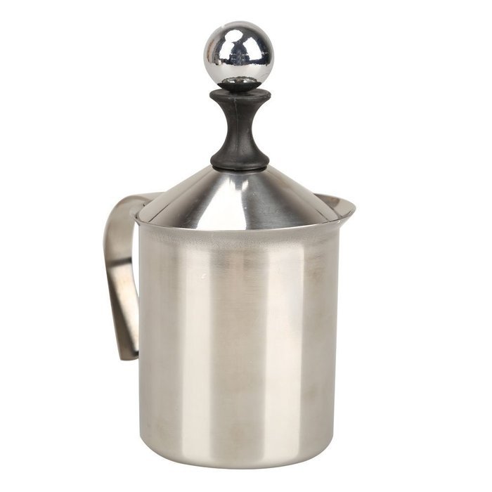 Cool88 400ml Stainless Steel Double Mesh Milk Frother Milk Foamer Milk Creamer (400ml/13.5oz) N2