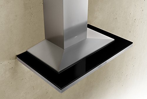 Zephyr ALA-M90BBX 36" ARC: Layers Series Wall Mount Hood with Capacitive Touch Controls Wireless Remote and CleanAir...