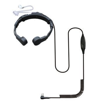 Parity Products CQ1008 Tactical Throat Microphone with Ear Piece for ProTalk and ProTalk XLS Radios