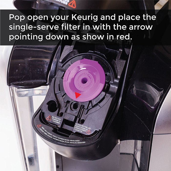Reusable Carafe and Single-serve Filter (Bundle) - Refillable Keurig Coffee Filter - Compatible with Keurig 2.0... N3