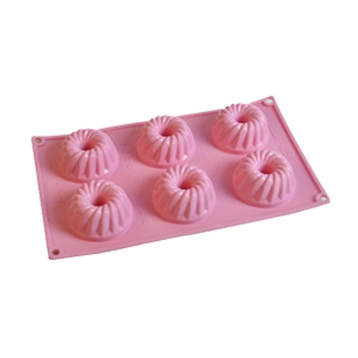 NALATI Silicone Muffin Tray Candy Cupcake Jelly Mold Cake Donut Bakeware Chocolate Mold Baking Pan (Green) N9