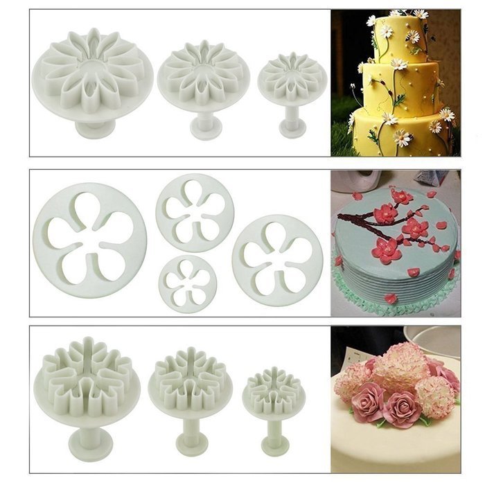 Marrywindix 68pcs 21 Sets Cake Decration Tool Set By Catalina Fondant Cake Cutter Mold Sugarcraft Icing Decorating... N3