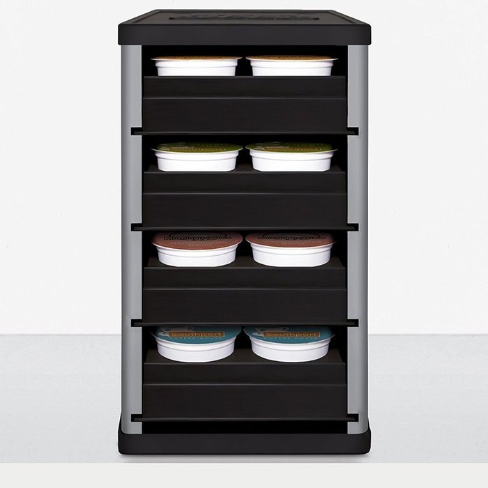 YouCopia CoffeeStack 40 Keurig K-Cup Cabinet Organizer, Silver N4
